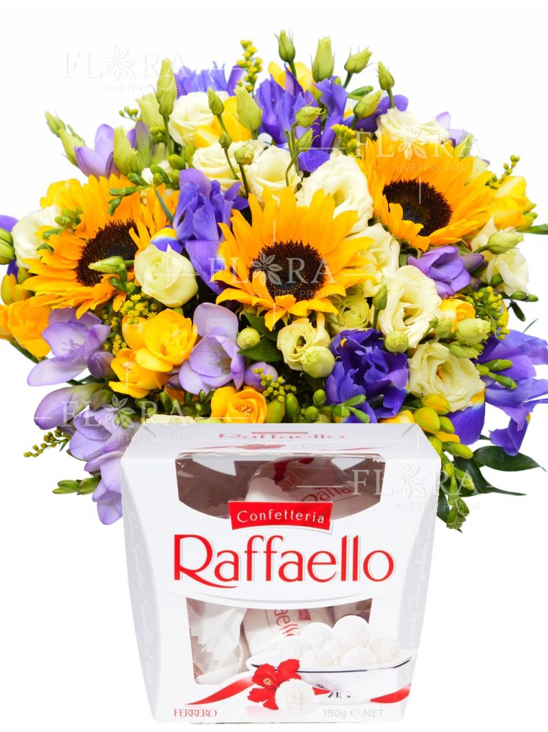 Gift set - delivery of flowers