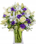 Romantická kytica - kvety na rozvoz