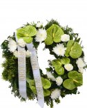 Funeral wreath for delivery - Flora flowers