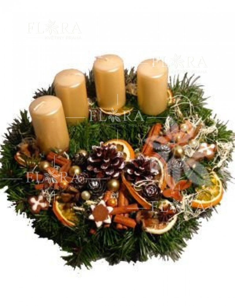 Advent wreath 8