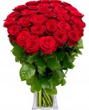 75 красных роз :: Флора Цветы Прага