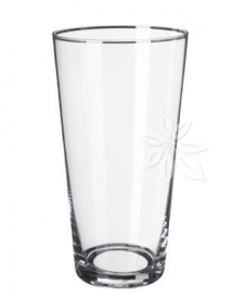 SKLENĚNÁ VÁZA ROVNÁ 30cm