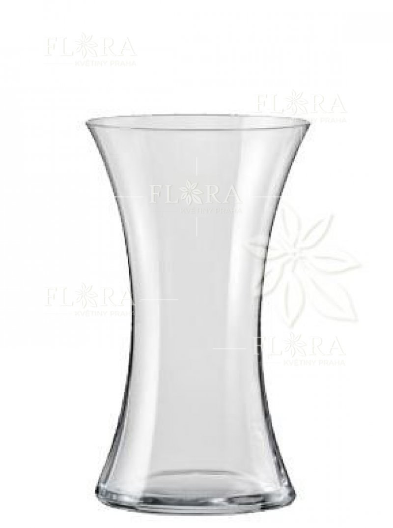 Glass vase 25 cm