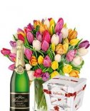 Tulip gift set - delivery in Prague