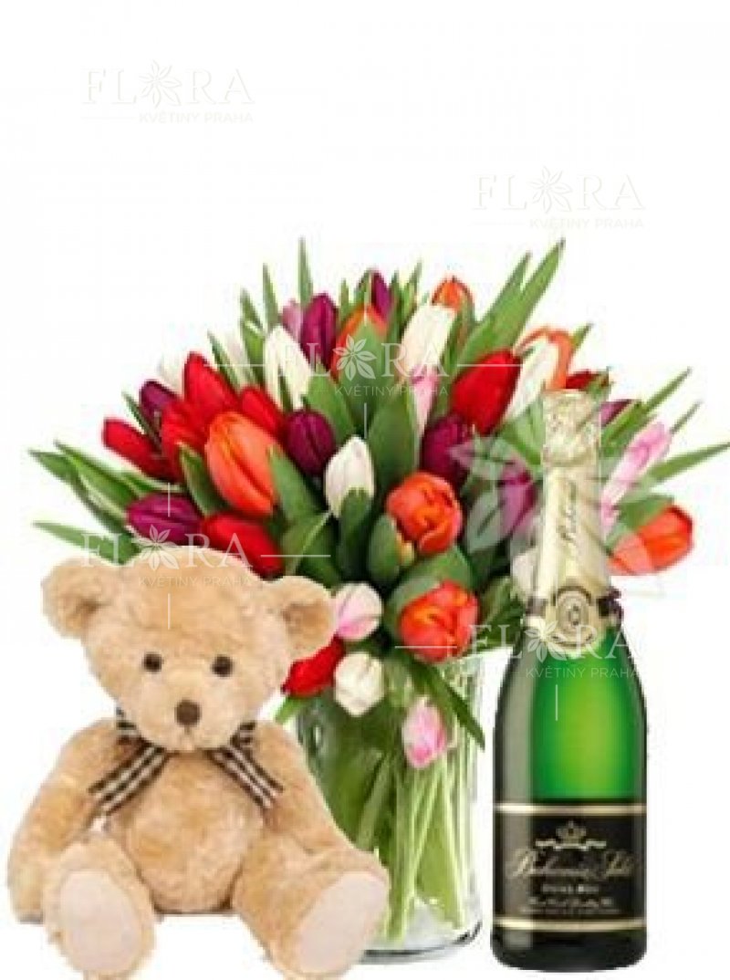 Gift Set - Flower delivery in Prague