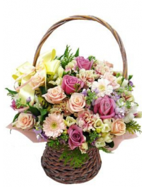 KVĚTINOVÝ KOŠ LUXUS