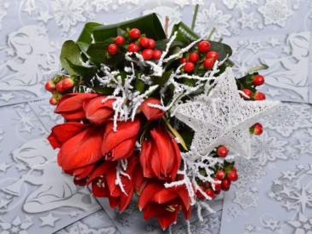 Vánoční Kytice - Flora Květiny