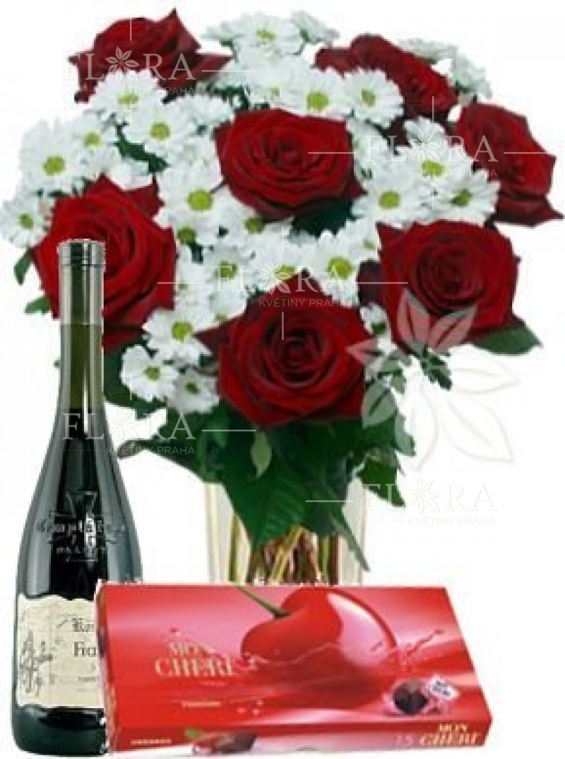 Gift set - bouquets for delivery in Prague