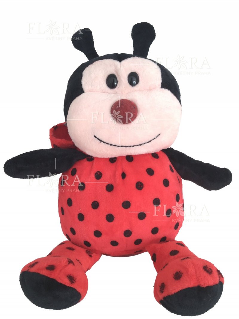 Stuffed LADYBIRD 30 cm