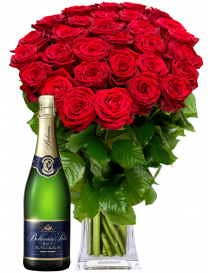 RUDÉ RŮŽE + Bohemia sekt brut 0,75l