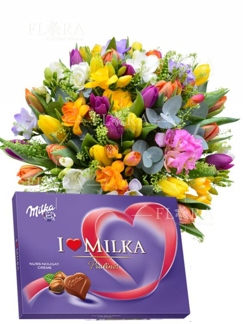 Bouquets for distribution - Flora Prague