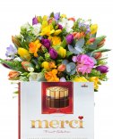 Gift set - bouquet in Prague