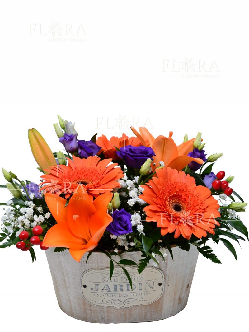 Flower basket - flora flowers Prague