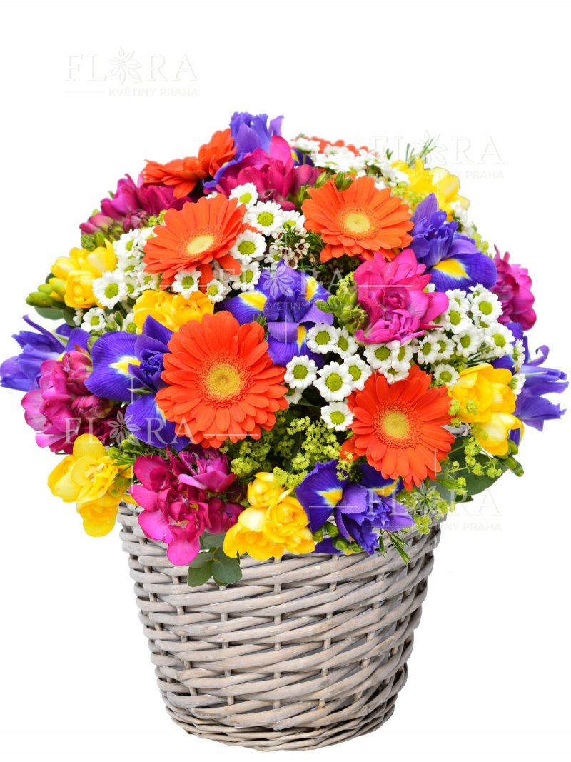 Merry Flower Basket - Flora Prague