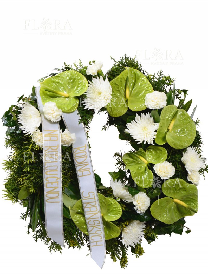 Funeral wreath for delivery - Flora flowers