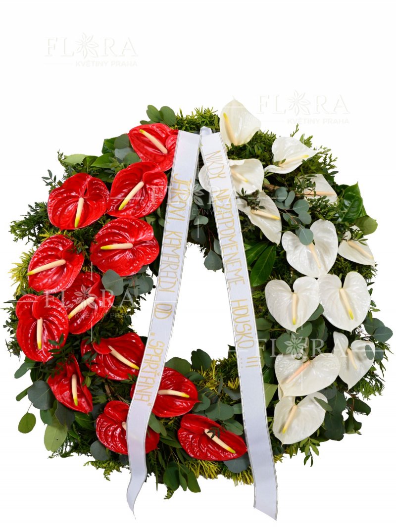 Funeral wreath - flower delivery