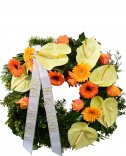 Funeral wreath for delivery in Prague