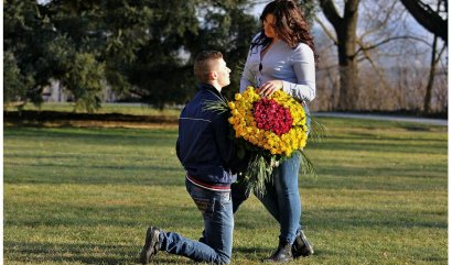 Květina žádost o ruku