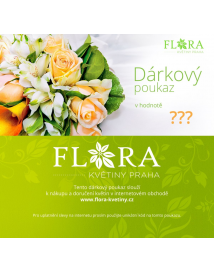 DÁRKOVÝ POUKAZ FLORA KVĚTINY