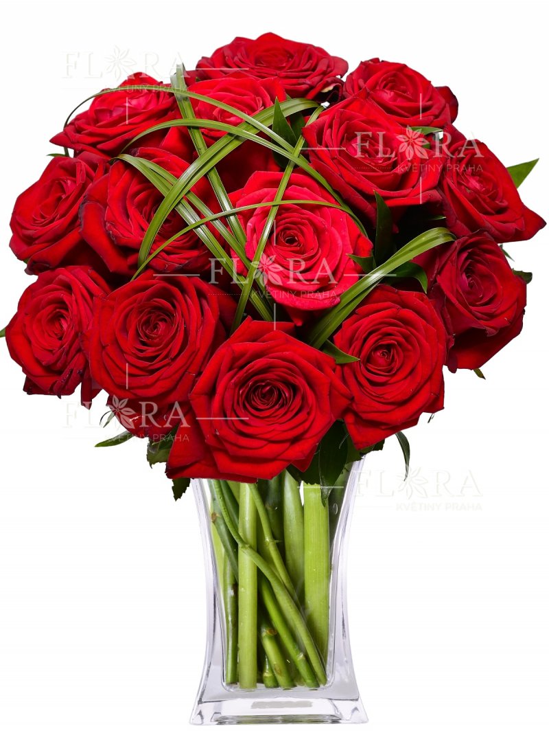 Red roses: delivery of flowers in Prague