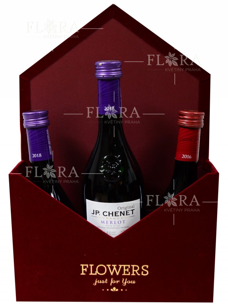 Krabička J.P. Chennet červené