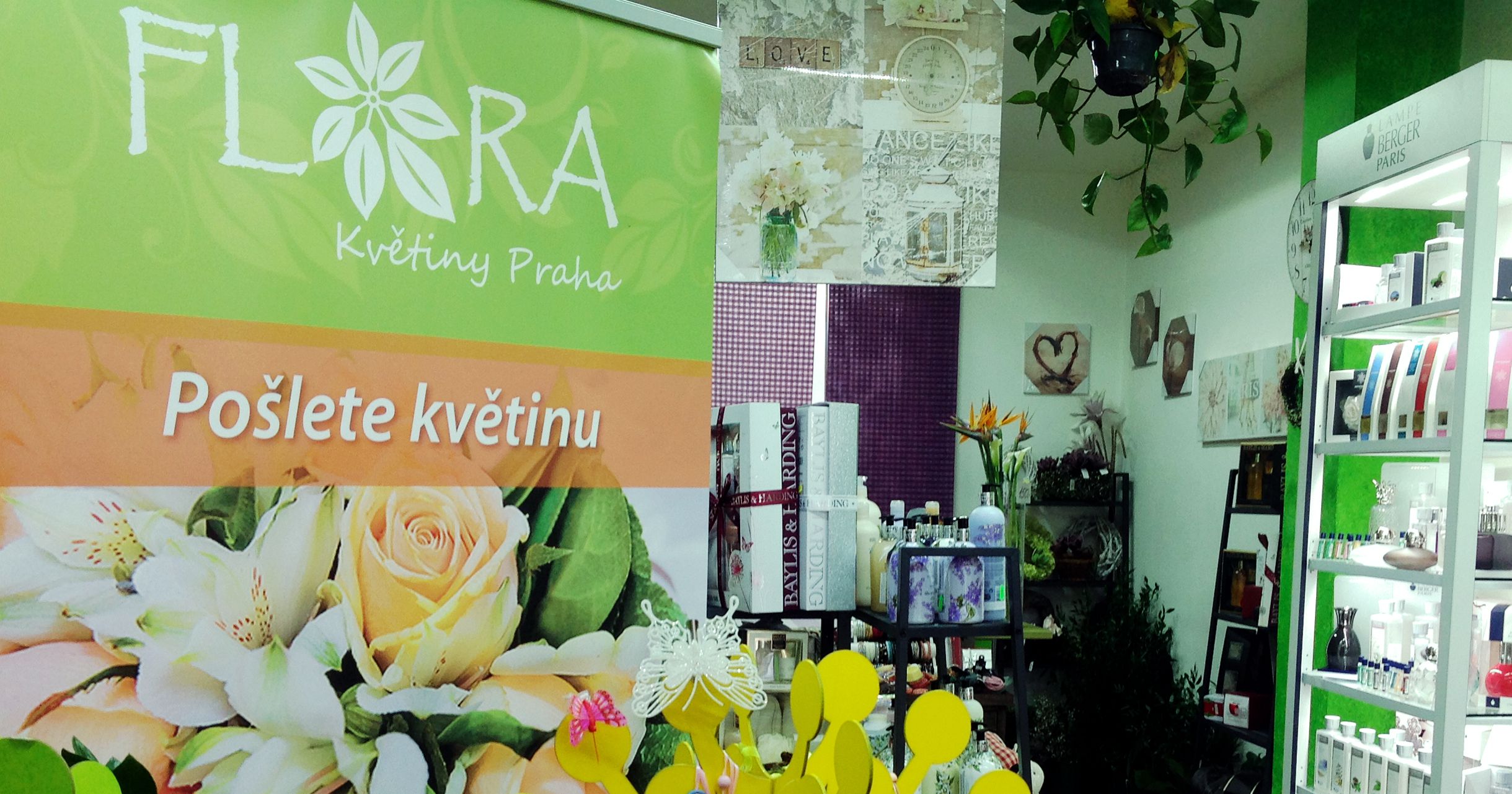 Доставка цветов в Праге